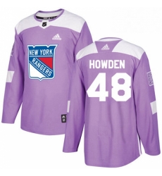 Youth Adidas New York Rangers 48 Brett Howden Authentic Purple Fights Cancer Practice NHL Jersey Youth Adidas New York Rangers 48 Brett Howden Authentic Purple Fights Cancer Practice NHL Jersey