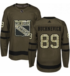 Youth Adidas New York Rangers 89 Pavel Buchnevich Premier Green Salute to Service NHL Jersey Youth Adidas New York Rangers 89 Pavel Buchnevich Premier Green Salute to Service NHL Jersey