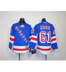 Youth NHL jerseys new york rangers #61 nash lt.blue Youth NHL jerseys new york rangers #61 nash lt.blue