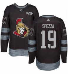 Mens Adidas Ottawa Senators 19 Jason Spezza Authentic Black 1917 2017 100th Anniversary NHL Jersey Mens Adidas Ottawa Senators 19 Jason Spezza Authentic Black 1917 2017 100th Anniversary NHL Jersey