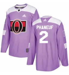 Mens Adidas Ottawa Senators 2 Dion Phaneuf Authentic Purple Fights Cancer Practice NHL Jersey Mens Adidas Ottawa Senators 2 Dion Phaneuf Authentic Purple Fights Cancer Practice NHL Jersey