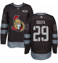 Mens Adidas Ottawa Senators 29 Johnny Oduya Authentic Black 1917 2017 100th Anniversary NHL Jersey Mens Adidas Ottawa Senators 29 Johnny Oduya Authentic Black 1917 2017 100th Anniversary NHL Jersey