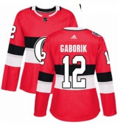 Womens Adidas Ottawa Senators 12 Marian Gaborik Authentic Red 2017 100 Classic NHL Jersey Womens Adidas Ottawa Senators 12 Marian Gaborik Authentic Red 2017 100 Classic NHL Jersey