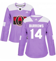 Womens Adidas Ottawa Senators 14 Alexandre Burrows Authentic Purple Fights Cancer Practice NHL Jersey Womens Adidas Ottawa Senators 14 Alexandre Burrows Authentic Purple Fights Cancer Practice NHL Jersey