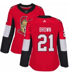 Womens Adidas Ottawa Senators 21 Logan Brown Authentic Red Home NHL Jersey Womens Adidas Ottawa Senators 21 Logan Brown Authentic Red Home NHL Jersey