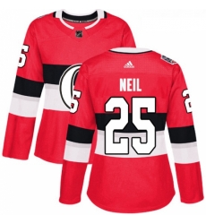 Womens Adidas Ottawa Senators 25 Chris Neil Authentic Red 2017 100 Classic NHL Jersey Womens Adidas Ottawa Senators 25 Chris Neil Authentic Red 2017 100 Classic NHL Jersey