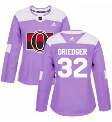 Womens Adidas Ottawa Senators 32 Chris Driedger Authentic Purple Fights Cancer Practice NHL Jersey Womens Adidas Ottawa Senators 32 Chris Driedger Authentic Purple Fights Cancer Practice NHL Jersey