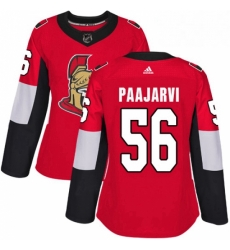 Womens Adidas Ottawa Senators 56 Magnus Paajarvi Premier Red Home NHL Jersey Womens Adidas Ottawa Senators 56 Magnus Paajarvi Premier Red Home NHL Jersey