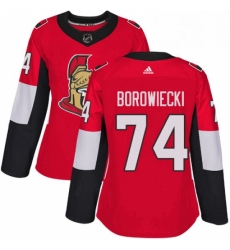 Womens Adidas Ottawa Senators 74 Mark Borowiecki Premier Red Home NHL Jersey Womens Adidas Ottawa Senators 74 Mark Borowiecki Premier Red Home NHL Jersey