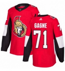 Youth Adidas Ottawa Senators 71 Gabriel Gagne Authentic Red Home NHL Jersey Youth Adidas Ottawa Senators 71 Gabriel Gagne Authentic Red Home NHL Jersey