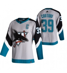 Men San Jose Sharks 39 Logan Couture Grey Adidas 2020 21 Reverse Retro Alternate NHL Jersey Men San Jose Sharks 39 Logan Couture Grey Adidas 2020 21 Reverse Retro Alternate NHL Jersey