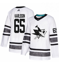 Mens Adidas San Jose Sharks 65 Erik Karlsson White 2019 All Star Game Parley Authentic Stitched NHL Jersey Mens Adidas San Jose Sharks 65 Erik Karlsson White 2019 All Star Game Parley Authentic Stitched NHL Jersey
