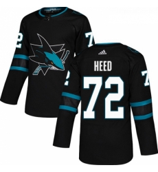 Youth Adidas San Jose Sharks 72 Tim Heed Premier Black Alternate NHL Jersey Youth Adidas San Jose Sharks 72 Tim Heed Premier Black Alternate NHL Jersey