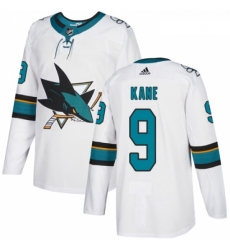 Youth Adidas San Jose Sharks 9 Evander Kane Authentic White Away NHL Jersey Youth Adidas San Jose Sharks 9 Evander Kane Authentic White Away NHL Jersey