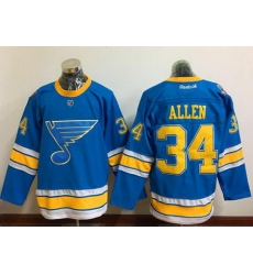 Blues #34 Jake Allen Light Blue 2017 Winter Classic Stitched NHL Jersey Blues #34 Jake Allen Light Blue 2017 Winter Classic Stitched NHL Jersey