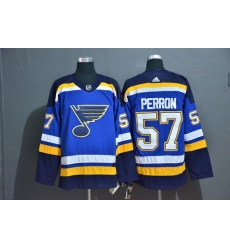 Men St.Louis Blues 57 David Perron Blue Adidas Jersey Men St.Louis Blues 57 David Perron Blue Adidas Jersey