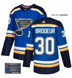 Mens Adidas St Louis Blues 30 Martin Brodeur Authentic Royal Blue Fashion Gold NHL Jersey Mens Adidas St Louis Blues 30 Martin Brodeur Authentic Royal Blue Fashion Gold NHL Jersey