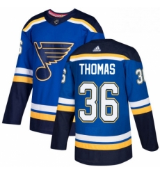 Mens Adidas St Louis Blues 36 Robert Thomas Authentic Royal Blue Home NHL Jersey Mens Adidas St Louis Blues 36 Robert Thomas Authentic Royal Blue Home NHL Jersey