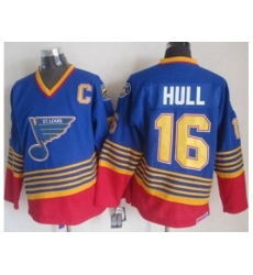 St. Louis Blues #16 Brett Hull Light Blue Red CCM Throwback Stitched NHL Jersey St. Louis Blues #16 Brett Hull Light Blue Red CCM Throwback Stitched NHL Jersey