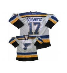 St. Louis Blues #17 Jaden Schwartz New White Road Stitched NHL Jersey St. Louis Blues #17 Jaden Schwartz New White Road Stitched NHL Jersey