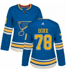 Womens Adidas St Louis Blues 78 Dominik Bokk Authentic Navy Blue Alternate NHL Jersey Womens Adidas St Louis Blues 78 Dominik Bokk Authentic Navy Blue Alternate NHL Jersey