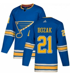 Youth Adidas St Louis Blues 21 Tyler Bozak Authentic Navy Blue Alternate NHL Jersey Youth Adidas St Louis Blues 21 Tyler Bozak Authentic Navy Blue Alternate NHL Jersey