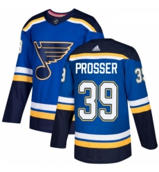 Youth Adidas St Louis Blues 39 Nate Prosser Premier Royal Blue Home NHL Jersey Youth Adidas St Louis Blues 39 Nate Prosser Premier Royal Blue Home NHL Jersey
