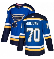 Youth Adidas St Louis Blues 70 Oskar Sundqvist Authentic Royal Blue Home NHL Jersey Youth Adidas St Louis Blues 70 Oskar Sundqvist Authentic Royal Blue Home NHL Jersey