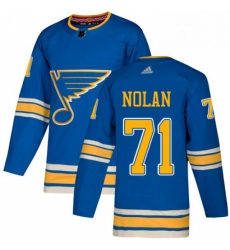 Youth Adidas St Louis Blues 71 Jordan Nolan Authentic Navy Blue Alternate NHL Jersey Youth Adidas St Louis Blues 71 Jordan Nolan Authentic Navy Blue Alternate NHL Jersey