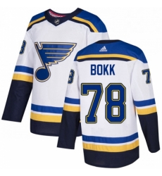 Youth Adidas St Louis Blues 78 Dominik Bokk Authentic White Away NHL Jersey Youth Adidas St Louis Blues 78 Dominik Bokk Authentic White Away NHL Jersey