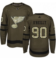 Youth Adidas St Louis Blues 90 Ryan OReilly Authentic Green Salute to Service NHL Jerse Youth Adidas St Louis Blues 90 Ryan OReilly Authentic Green Salute to Service NHL Jerse