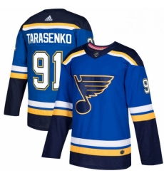 Youth Adidas St Louis Blues 91 Vladimir Tarasenko Premier Royal Blue Home NHL Jersey Youth Adidas St Louis Blues 91 Vladimir Tarasenko Premier Royal Blue Home NHL Jersey