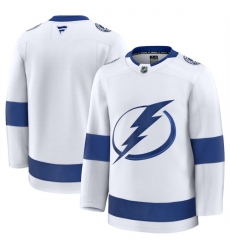 Men Tampa Bay Lightning Blank White 2024 25 Away Stitched Hockey Jersey Men Tampa Bay Lightning Blank White 2024 25 Away Stitched Hockey Jersey