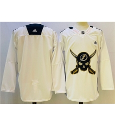 Men Tampa Bay Lightning Blank White Stitched Jersy Men Tampa Bay Lightning Blank White Stitched Jersy