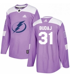 Mens Adidas Tampa Bay Lightning 31 Peter Budaj Authentic Purple Fights Cancer Practice NHL Jersey Mens Adidas Tampa Bay Lightning 31 Peter Budaj Authentic Purple Fights Cancer Practice NHL Jersey