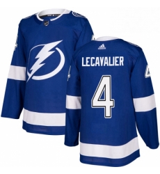 Mens Adidas Tampa Bay Lightning 4 Vincent Lecavalier Authentic Royal Blue Home NHL Jersey Mens Adidas Tampa Bay Lightning 4 Vincent Lecavalier Authentic Royal Blue Home NHL Jersey