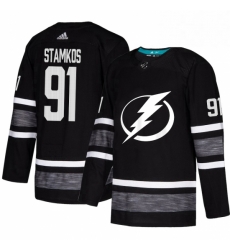 Mens Adidas Tampa Bay Lightning 91 Steven Stamkos Black 2019 All Star Game Parley Authentic Stitched NHL Jersey Mens Adidas Tampa Bay Lightning 91 Steven Stamkos Black 2019 All Star Game Parley Authentic Stitched NHL Jersey