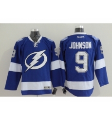 NHL tampa bay lightning #9 Johnson blue jerseys new NHL tampa bay lightning #9 Johnson blue jerseys new