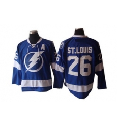 Tampa Bay Lightning 26 St.Louis Blue Jerseys With A patch Tampa Bay Lightning 26 St.Louis Blue Jerseys With A patch