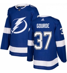 Youth Adidas Tampa Bay Lightning 37 Yanni Gourde Authentic Royal Blue Home NHL Jersey Youth Adidas Tampa Bay Lightning 37 Yanni Gourde Authentic Royal Blue Home NHL Jersey