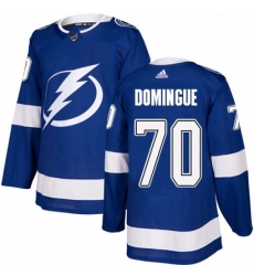 Youth Adidas Tampa Bay Lightning 70 Louis Domingue Authentic Royal Blue Home NHL Jerse Youth Adidas Tampa Bay Lightning 70 Louis Domingue Authentic Royal Blue Home NHL Jerse