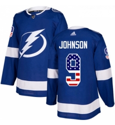 Youth Adidas Tampa Bay Lightning 9 Tyler Johnson Authentic Blue USA Flag Fashion NHL Jersey Youth Adidas Tampa Bay Lightning 9 Tyler Johnson Authentic Blue USA Flag Fashion NHL Jersey