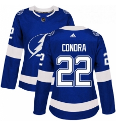 Womens Adidas Tampa Bay Lightning 22 Erik Condra Authentic Royal Blue Home NHL Jersey Womens Adidas Tampa Bay Lightning 22 Erik Condra Authentic Royal Blue Home NHL Jersey