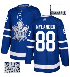Maple Leafs 88 William Nylander Blue Home Authentic Fashion Gold Stitched Hockey Jersey Maple Leafs 88 William Nylander Blue Home Authentic Fashion Gold Stitched Hockey Jersey