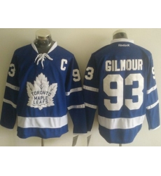 Maple Leafs #93 Doug Gilmour Blue New Stitched NHL Jersey Maple Leafs #93 Doug Gilmour Blue New Stitched NHL Jersey