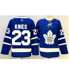 Men Toronto Maple Leafs 23 Matthew Knies Blue 2024 25 Stitched Hockey Jersey Men Toronto Maple Leafs 23 Matthew Knies Blue 2024 25 Stitched Hockey Jersey