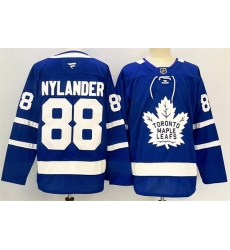 Men Toronto Maple Leafs 88 William Nylander Blue 2024 25 Stitched Jersey Men Toronto Maple Leafs 88 William Nylander Blue 2024 25 Stitched Jersey