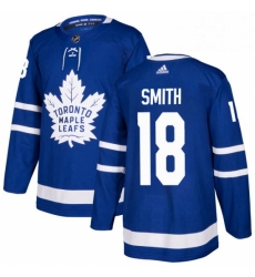 Mens Adidas Toronto Maple Leafs 18 Ben Smith Premier Royal Blue Home NHL Jersey Mens Adidas Toronto Maple Leafs 18 Ben Smith Premier Royal Blue Home NHL Jersey