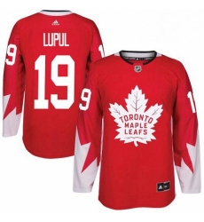 Mens Adidas Toronto Maple Leafs 19 Joffrey Lupul Premier Red Alternate NHL Jersey Mens Adidas Toronto Maple Leafs 19 Joffrey Lupul Premier Red Alternate NHL Jersey