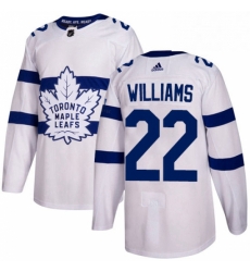 Mens Adidas Toronto Maple Leafs 22 Tiger Williams Authentic White 2018 Stadium Series NHL Jersey Mens Adidas Toronto Maple Leafs 22 Tiger Williams Authentic White 2018 Stadium Series NHL Jersey